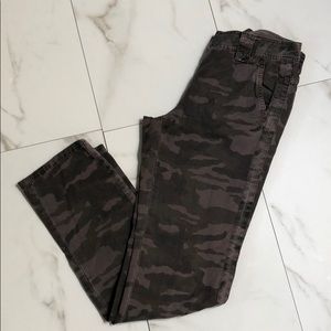J Crew City Fit Camouflaged Classic Twill Pants